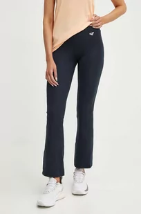 Roxy spodnie do jogi Heart Into It kolor czarny gładkie ERJNP03553 - Spodnie damskie - miniaturka - grafika 1