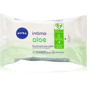 Kosmetyki do higieny intymnej - Nivea Intimo Aloe nawilżane chusteczki do higieny intymnej 15 szt - miniaturka - grafika 1