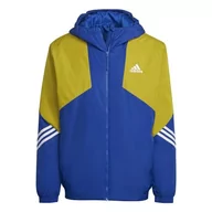 Kurtki męskie - adidas BTS HD JKT Kurtka męska, niebieski (Azurea/Olipul), XS - miniaturka - grafika 1