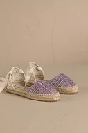 Espadryle damskie - Manebi espadryle Flat Valenciana Espadrilles kolor różowy G 0.6 P0 - miniaturka - grafika 1