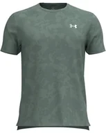 Koszulki męskie - Under Armour UA Launch Camo SS - Serpentyna / / Odblaskowa - XS - miniaturka - grafika 1