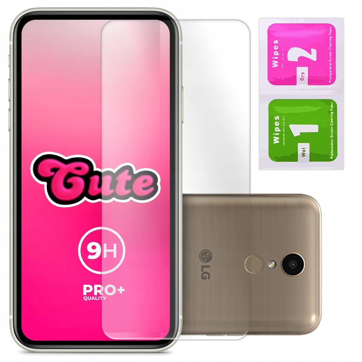 Szkło Hartowane Ochrona Na Ekran 9H do LG K10 2017