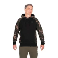 Bluzy sportowe męskie - Bluza Z Kapturem Męska Wędkarska Fox Black Camo Premium 310 Hoodie - miniaturka - grafika 1
