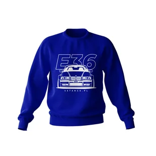 Bluza BMW E36 niebieska-L - Odzież do sportów motorowych - miniaturka - grafika 1