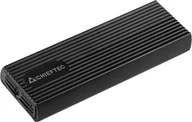 Obudowy i kieszenie na dyski twarde - Kieszeń Chieftec M.2 NVMe/SATA - USB-C 3.2 Gen 2 CEB-M2C-TL - miniaturka - grafika 1
