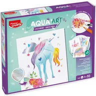 Zabawki kreatywne - aqua art obrazy akwarelowe jednorożec - miniaturka - grafika 1