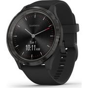 Akcesoria do zegarków - Garmin pasek vivoactive 3 Black Silicone 20mm (czarny) - miniaturka - grafika 1