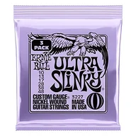 Struny gitarowe  - Ernie Ball Ultra Slinky Nickel Wound Electric Guitar Strings 3 Pack - 10-48 Gauge - miniaturka - grafika 1