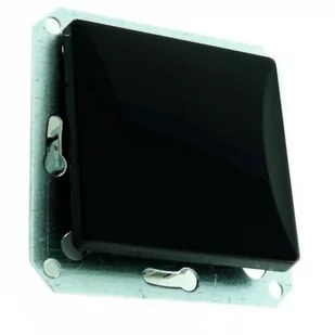 Abex Perła czarny mat łącznik jednobiegunowy z podświetleniem WP-1PS WP-1P/S-czarny mat - Wyłączniki światła i elektryczne - miniaturka - grafika 1
