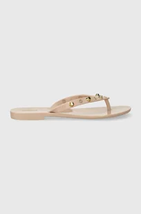 Melissa japonki MELISSA HARMONIC STUDS II AD damskie kolor różowy na płaskim obcasie M.35734.R980 - Klapki i japonki damskie - miniaturka - grafika 1