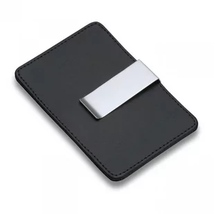 PHILIPPI Etui na karty kredytowe z klipem na pieniądze Giorgio, czarny, 10x7,2 cm - Etui na dokumenty i karty - miniaturka - grafika 1