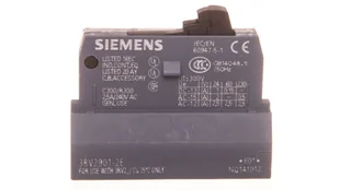 Siemens Transverse aux. switch 1no+1nc 3rv2901-2e - Inne akcesoria elektryczne - miniaturka - grafika 2