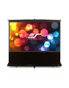 Ekrany projekcyjne - Elite Screens F60NWV ez Cinema Series Telescoping Pull Up Screen 60'' / 4:3 / W 121.92 cm, H 91.44 cm / Black Case - miniaturka - grafika 1