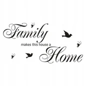 Naklejki na ścianę - Napis na ścianę, naklejka - Family... - 192, 240x120 cm - miniaturka - grafika 1