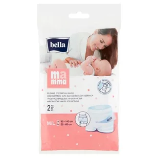 BELLA MAMMA Wielorazowe majtki poporodowe M/L, 2 sztuki >> 0zł za wysyłkę przy zakupach od 99 zł << - Bielizna lecznicza - miniaturka - grafika 2