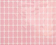 Sylwester - Kurtyna Kwadraty jasnoróżowa pastelowa - 100 x 200 cm - miniaturka - grafika 1
