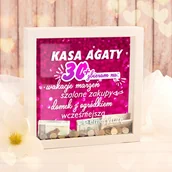 Skarbonki - Skarbonka 3D prezent urodzinowy z imieniem 30+ - miniaturka - grafika 1