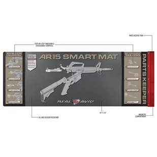 Real Avid - Mata do czyszczenia karabinka AR-15 Smart Mat - AVAR15SM - Konserwacja broni - miniaturka - grafika 2