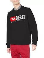 Bluzy męskie - Diesel Męska bluza z kapturem S-Gymnastik-Div 9xx-0bawt, L - miniaturka - grafika 1