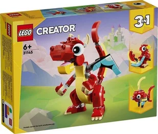 LEGO 31145 Creator Czerwony smok - Klocki - miniaturka - grafika 2