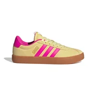 Półbuty damskie - Damskie Buty ADIDAS VL COURT 3.0 JR8649 – Żółty - miniaturka - grafika 1