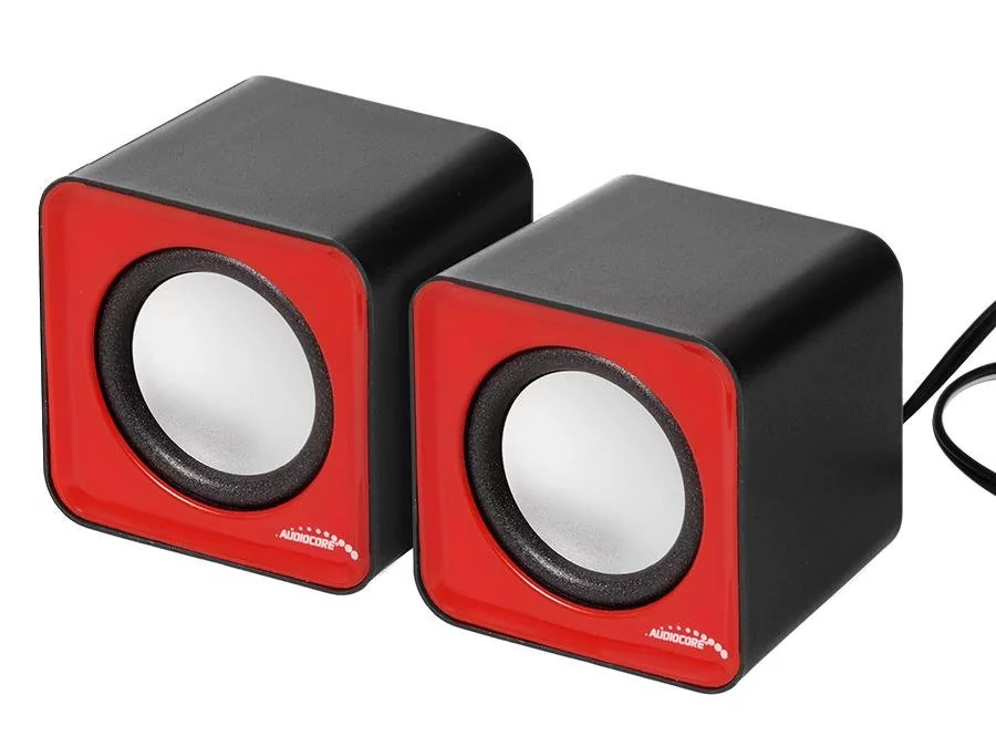 Audiocore AC870R Czarno-czerwony