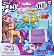 Hasbro My Little Pony: Set 5 Figurine Collezionabili Party Performers – Pony Alti 4 Cm Con Accessori