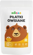Płatki śniadaniowe i musli - BioBas Płatki owsiane BIO 220 g - miniaturka - grafika 1