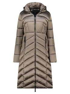 Geographical Norway Płaszcz pikowany "Blanche" w kolorze szarobrązowym - Kurtki damskie - miniaturka - grafika 1