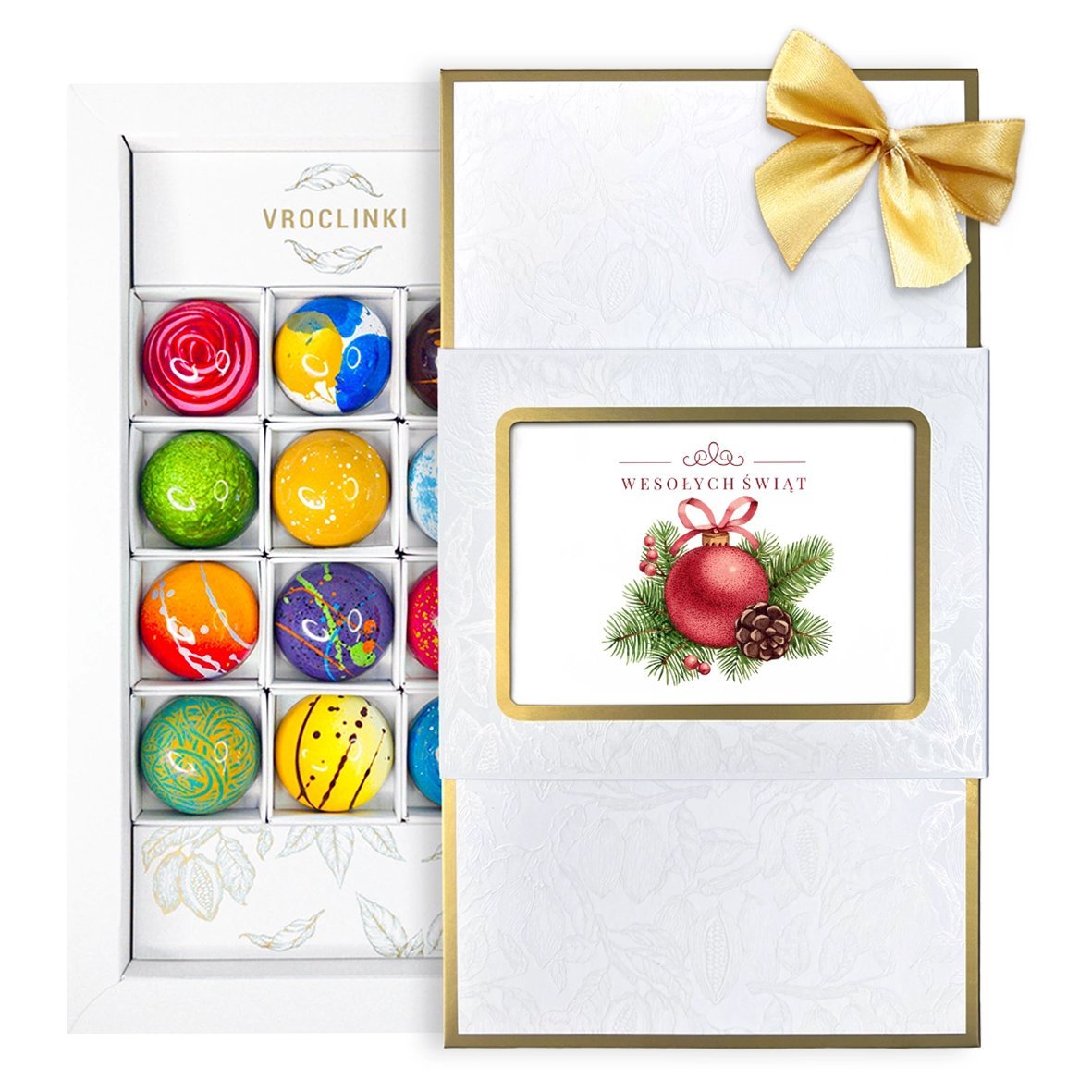 Bombonierka - BOŻE NARODZENIE – Zestaw 12 Pralin