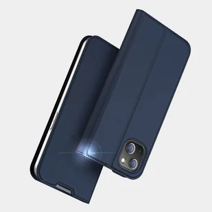 Dux Ducis Skin Pro kabura etui pokrowiec z klapką iPhone 14 Max złoty - Etui i futerały do telefonów - miniaturka - grafika 15