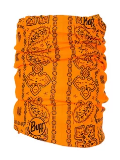 Apaszki i szaliki damskie - Buff Szal-koło w kolorze pomarańczowym - (D)52 x (S)24 cm - grafika 1