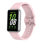 Akcesoria do smartwatchy - Opaska pasek silikonowy Vanfone do Samsung Galaxy Fit 3 SM-R390, różowy - miniaturka - grafika 1