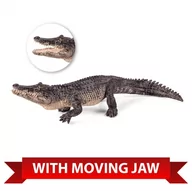 Figurki dla dzieci - Animal Planet Aligator Z Ruchomą Szczęką 387168 XL - miniaturka - grafika 1
