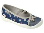 Kapcie damskie - Befado balerinki kapcie pantofle dla dziewczynki - 25 - miniaturka - grafika 1