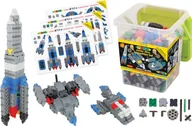 Klocki - Morphun Morphun Statki kosmiczne 334 el. - Klocki konstrukcyjne - miniaturka - grafika 1