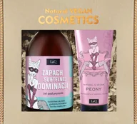 Zestawy kosmetyków damskich - Laq Zestaw Piwonia: Żel 500 ml + Balsam w tubie 200 ml - miniaturka - grafika 1