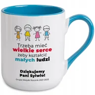 Kubki - KUBEK NIEBIESKI PREZENT DLA PRZEDSZKOLANKI NA KONIEC ROKU SZKOLNEGO IMIĘ - miniaturka - grafika 1