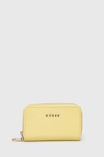 Portfele - Guess portfel damski kolor żółty PW7447 P4211 - grafika 1