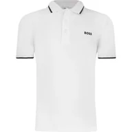 Koszulki dla chłopców - BOSS Kidswear Polo Regular Fit - miniaturka - grafika 1