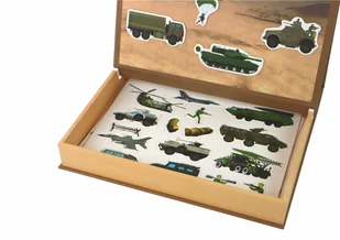 Zestaw Edukacyjnych Puzzli Magnetycznych Z Motywem Wojny Lądowej - Puzzle - miniaturka - grafika 4