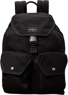 Plecaki - Calvin Klein Jeans Męski plecak sportowy Essentials Flap BP W K50K512576, czarny, jeden rozmiar, czarny (czarny), Rozmiar Uniwersalny - miniaturka - grafika 1