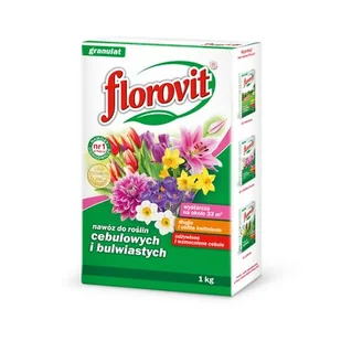 Nawóz do roślin cebulowych i bulwiastych karton 1 kg Florovit - Nawozy ogrodnicze - miniaturka - grafika 1