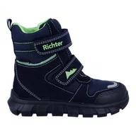 Buty dla dziewczynek - Richter Buty dziecięce Snow 2.0 Buty zimowe, granatowe/Apple/Black, 28 EU, Navy Apple Black, 28 EU - miniaturka - grafika 1