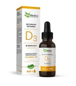 Witaminy i minerały - EkaMedica Witamina D3 krople 30ml - miniaturka - grafika 1
