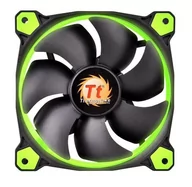 Wentylatory komputerowe - Thermaltake Riing 12 LED zielony  (CL-F038-PL12GR-A) - miniaturka - grafika 1