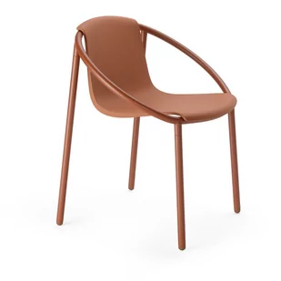 Ceglaste krzesło Ringo – Umbra - Krzesła - miniaturka - grafika 1