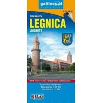 zbiorowa Praca Plan miasta - Legnica/powiat 1:11 000/1:75 000 w.V - Przewodniki - miniaturka - grafika 1
