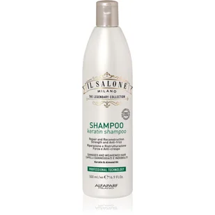 Il Salone Milano Keratin, szampon do włosów zniszczonych, 500ml - Szampony do włosów - miniaturka - grafika 1