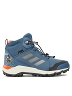 Buty trekkingowe dziecięce - adidas Trekkingi Terrex Disney Mid Gore-Tex IH5089 Niebieski - miniaturka - grafika 1